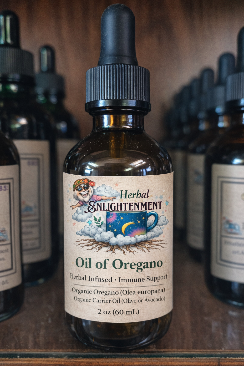 oil of oregano herbal extract origanum vulgare botanical extract herbal enlightenment