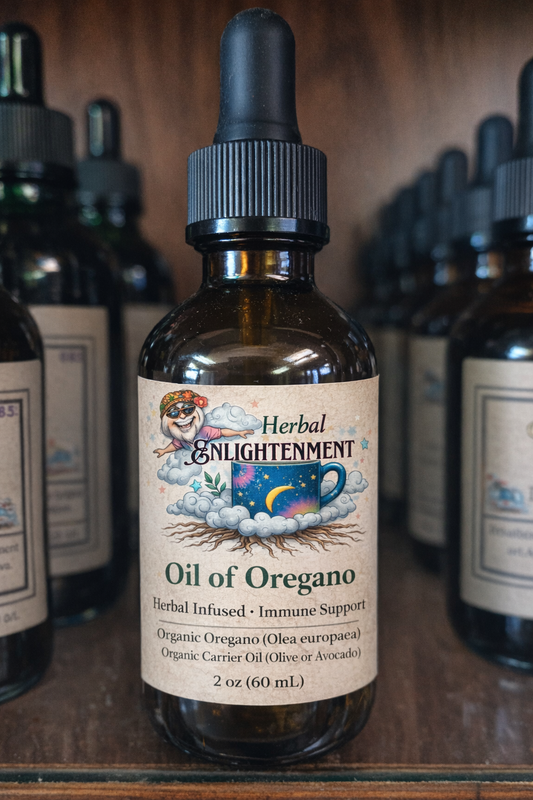 oil of oregano herbal extract origanum vulgare botanical extract herbal enlightenment