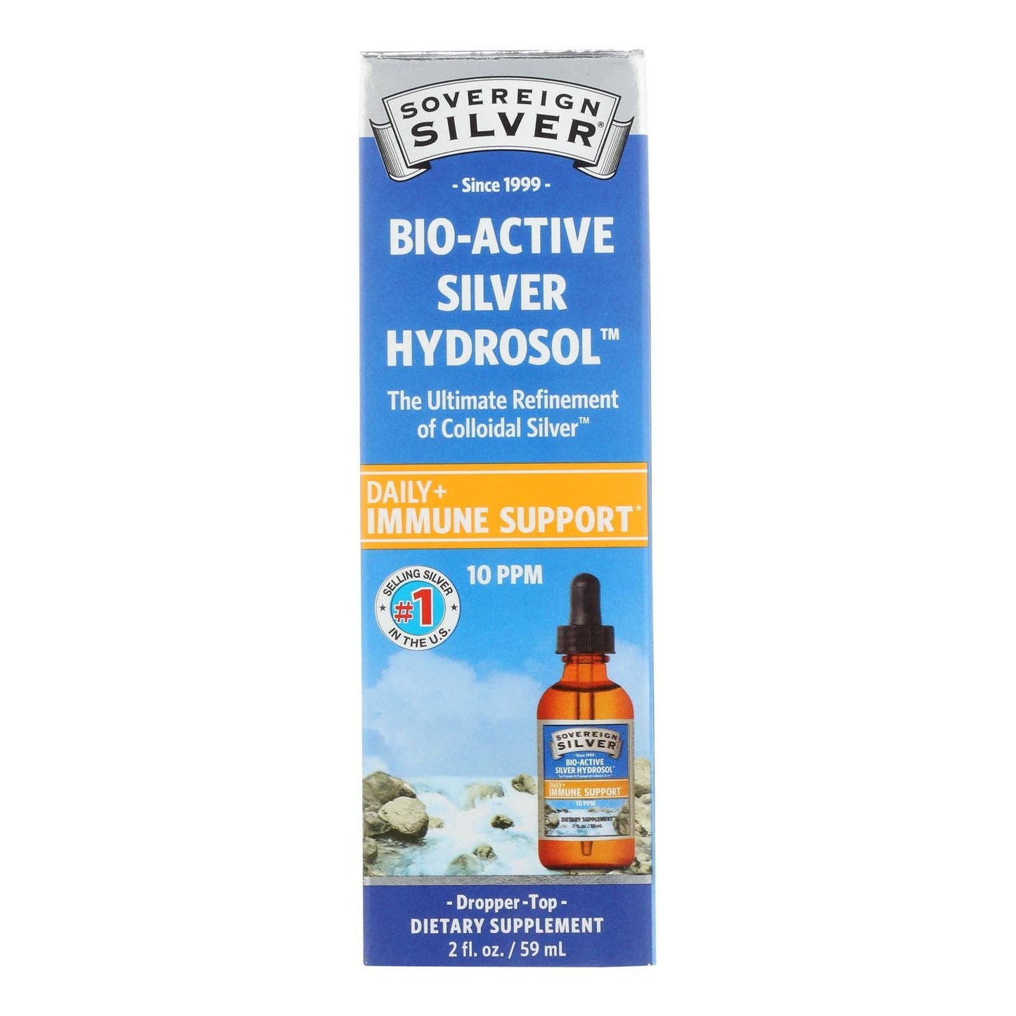 Everyday Supply Co - Sovereign Silver - Immune Support Dropper - 1 Each-2 Fz