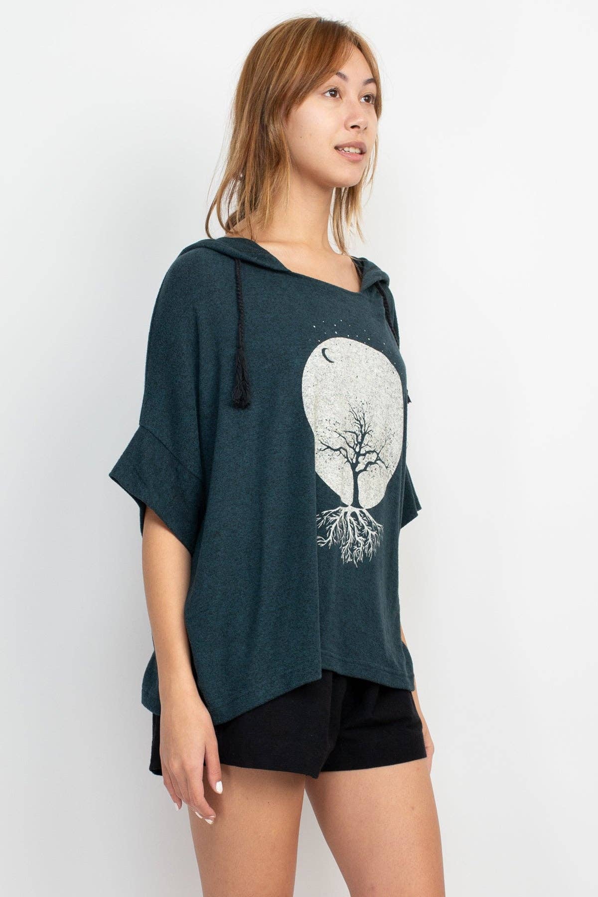 Lakhays Collection Inc. - Lunar Tree of Life Oversize Soft Sweater