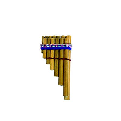 Pichincha - Small Bamboo Wooden Pan Flute Musical Instrument