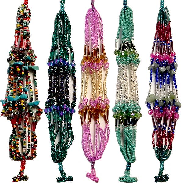 Pichincha - Guatemalan Crystal Seed Bead Multi Strand Bracelet