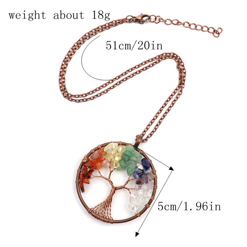 Gypsy Soul - Spirit Tree Bronze Necklace - 12 necklaces
