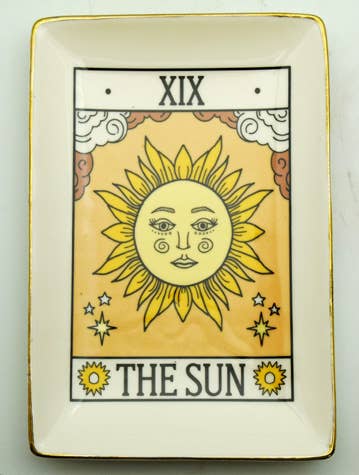 Fantasy Gifts - The Sun Tarot Card Ceramic Tray