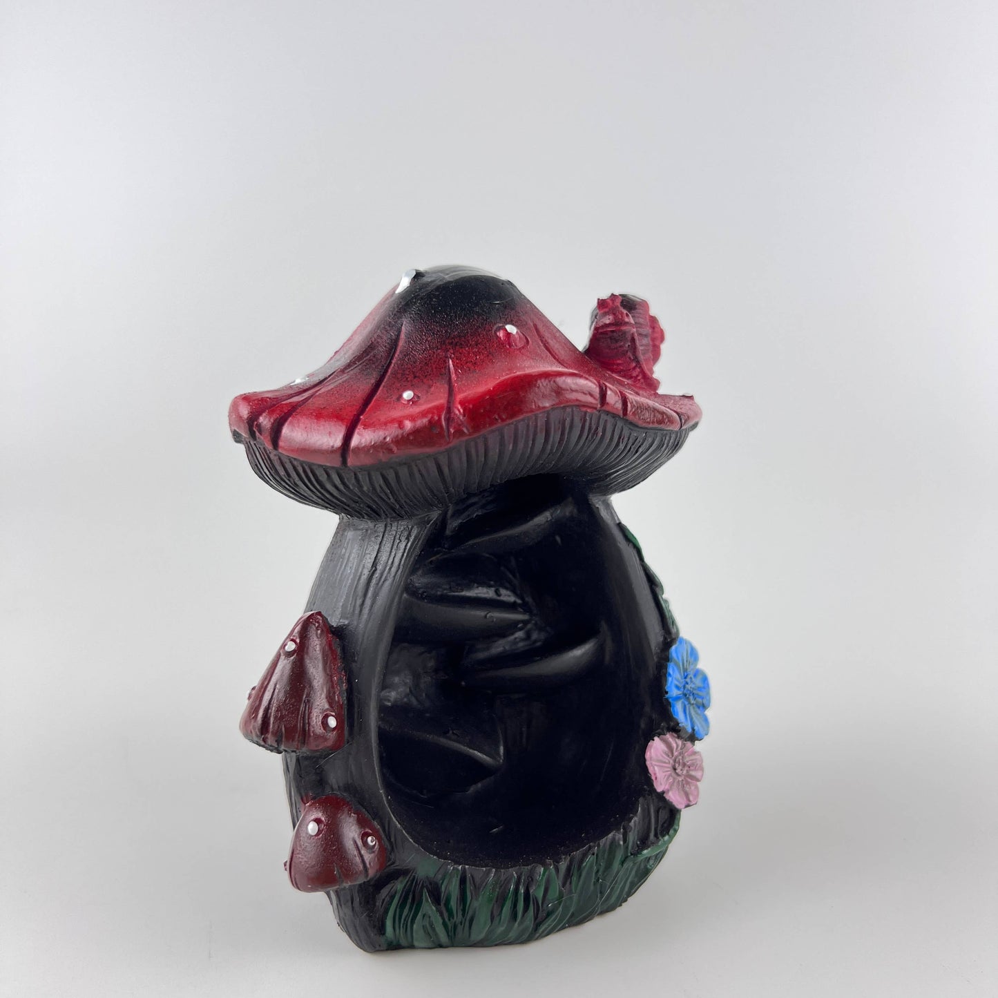 GREENROOTS USA LLC - MUShroom Backflow Cone Incense Burner 5"H X 3"W (Style #2)