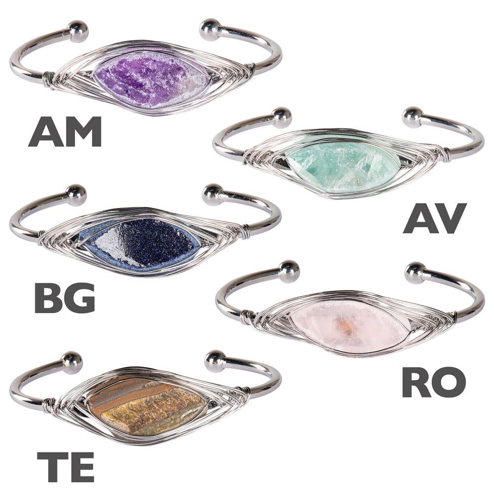 Benjamin International - WIRE WRAP BANGLE BRACELETS
