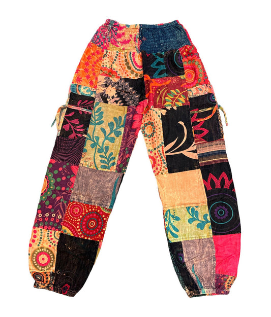 Rising International Inc - Himalayan Orange Floral Pants HF02