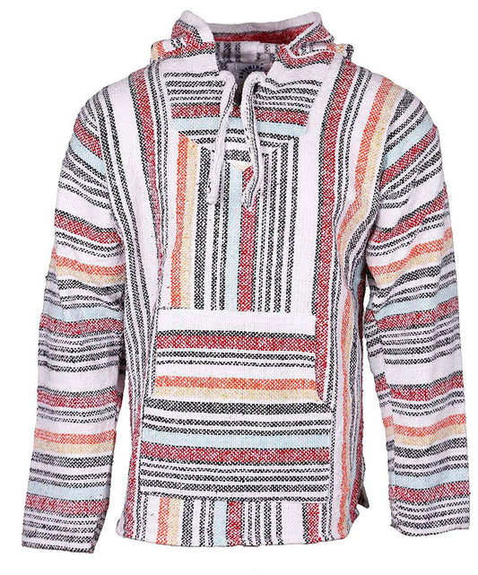 Baja Joy High-Quality Pull-Over Hoodie Jacket Pastel Sunrise
