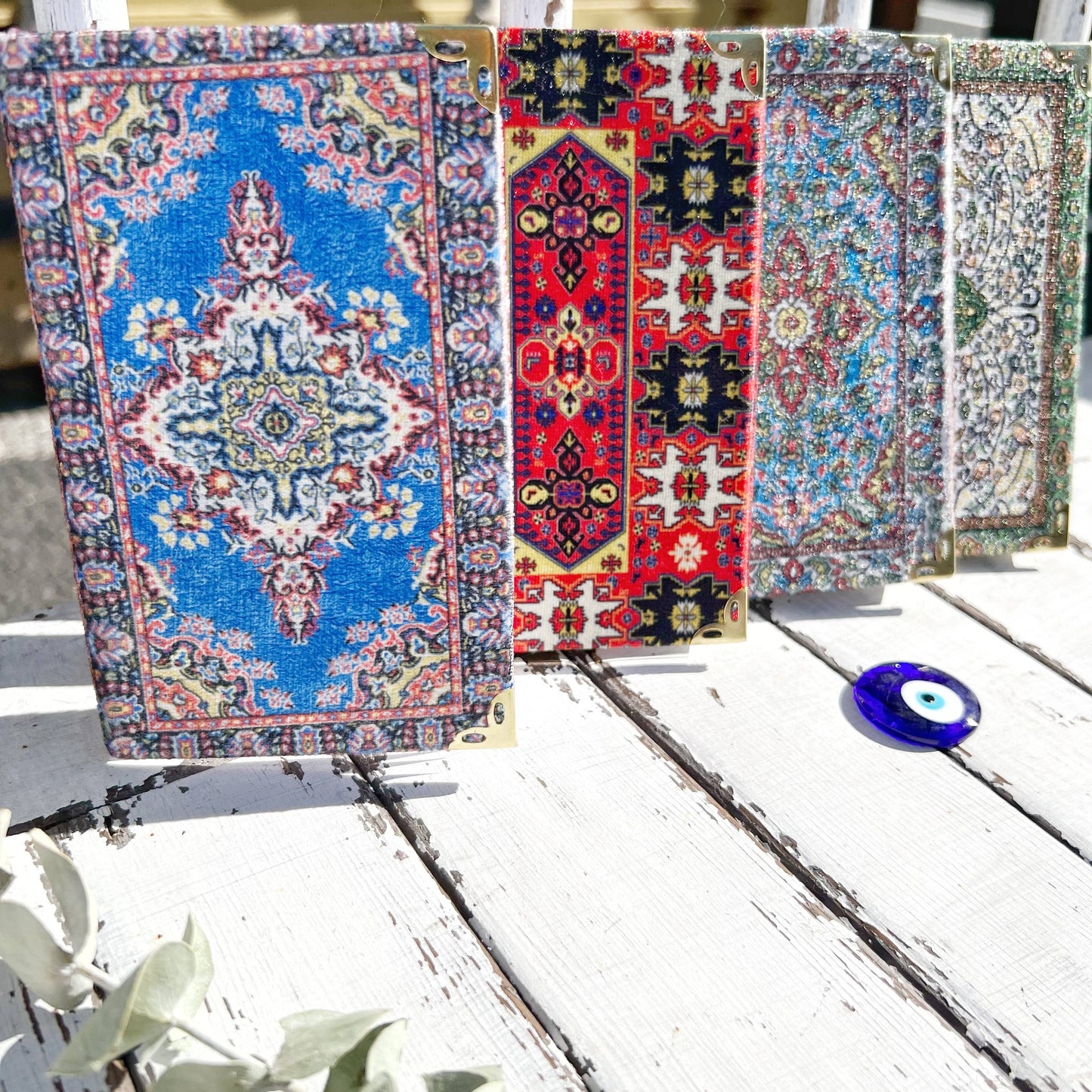 Gypsy Soul - Magical Rug Kilim Design Bohemian Journal - Assortment 8 Pcs