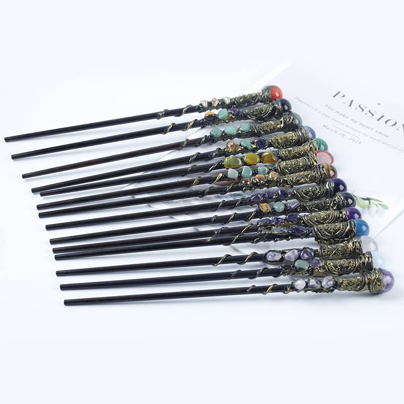 Gypsy Soul - Gemstone Magic Wand - Assortment 8 Pcs