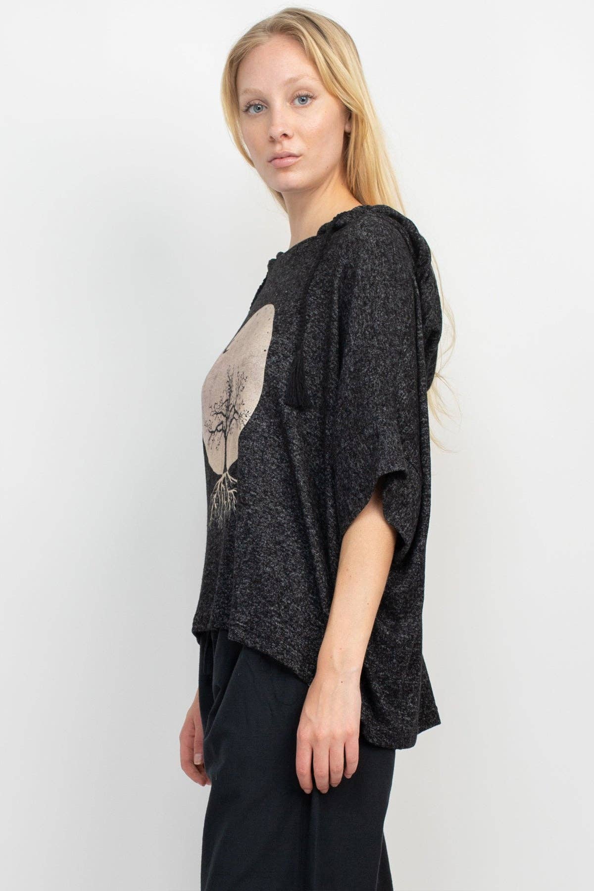 Lakhays Collection Inc. - Lunar Tree of Life Oversize Soft Sweater