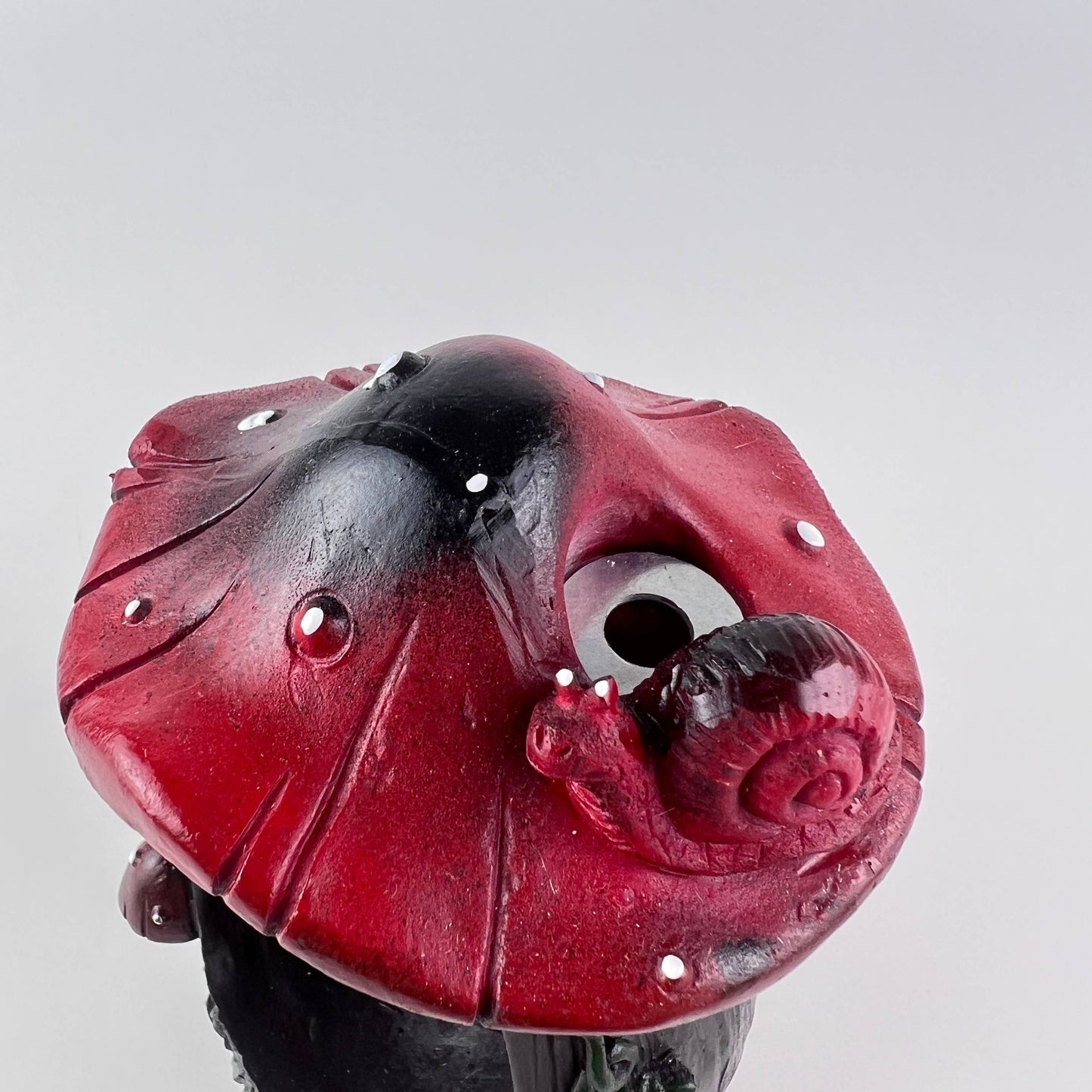 GREENROOTS USA LLC - MUShroom Backflow Cone Incense Burner 5"H X 3"W (Style #2)