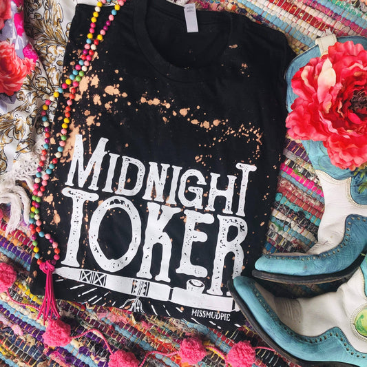 THE LATTIMORE CLAIM - Midnight Toker - Black Bleached
