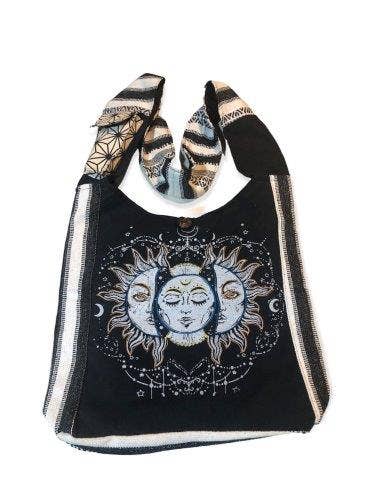 Rising International Inc - Cotton Triple Face Sun moon Bag